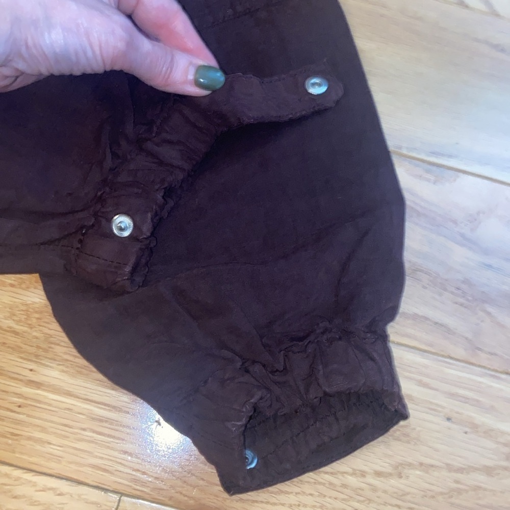NWOT Val High-Rise Cargo Linen Blend Pants size US 4 - Picture 10 of 14